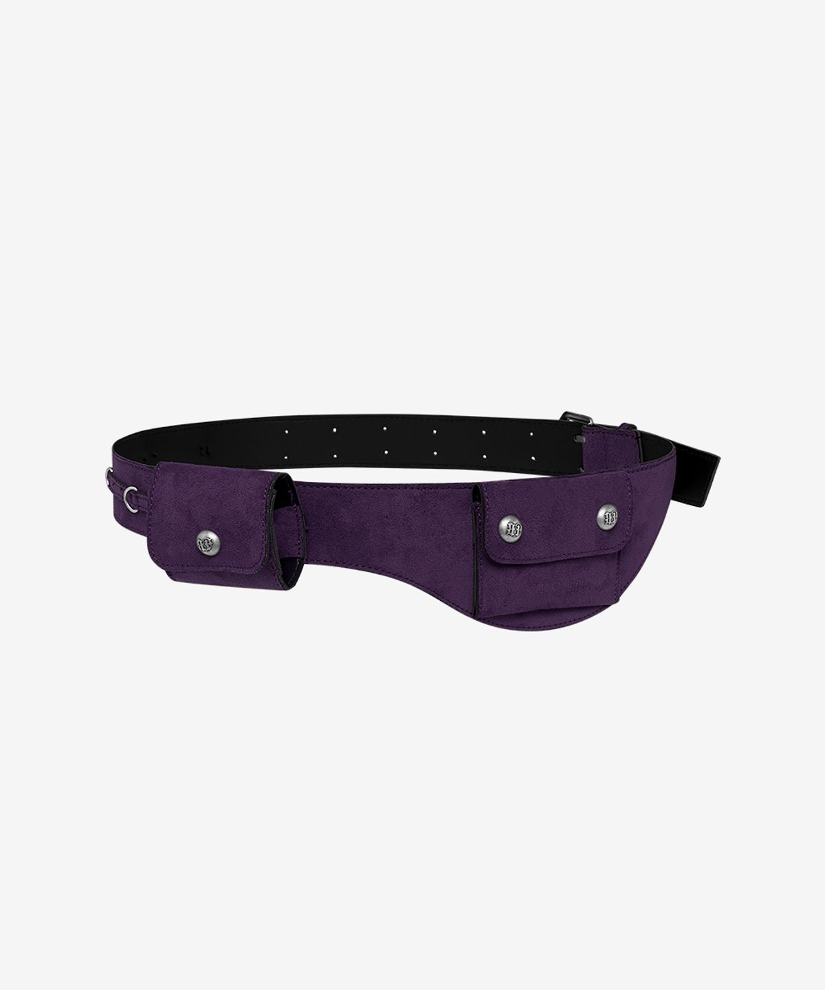 블랙 퍼플(BLACK PURPLE) 블랭켓 포켓 벨트_퍼플 Blanket Pocket Belt_Purple
