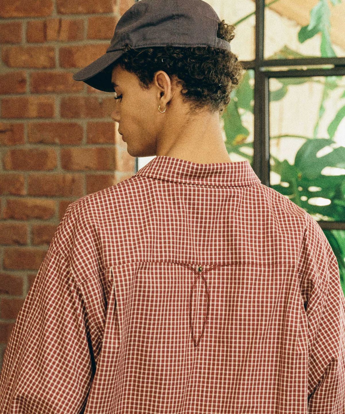 필프(PEALP) Lazy Canyon Check Shirt 39 (RED)