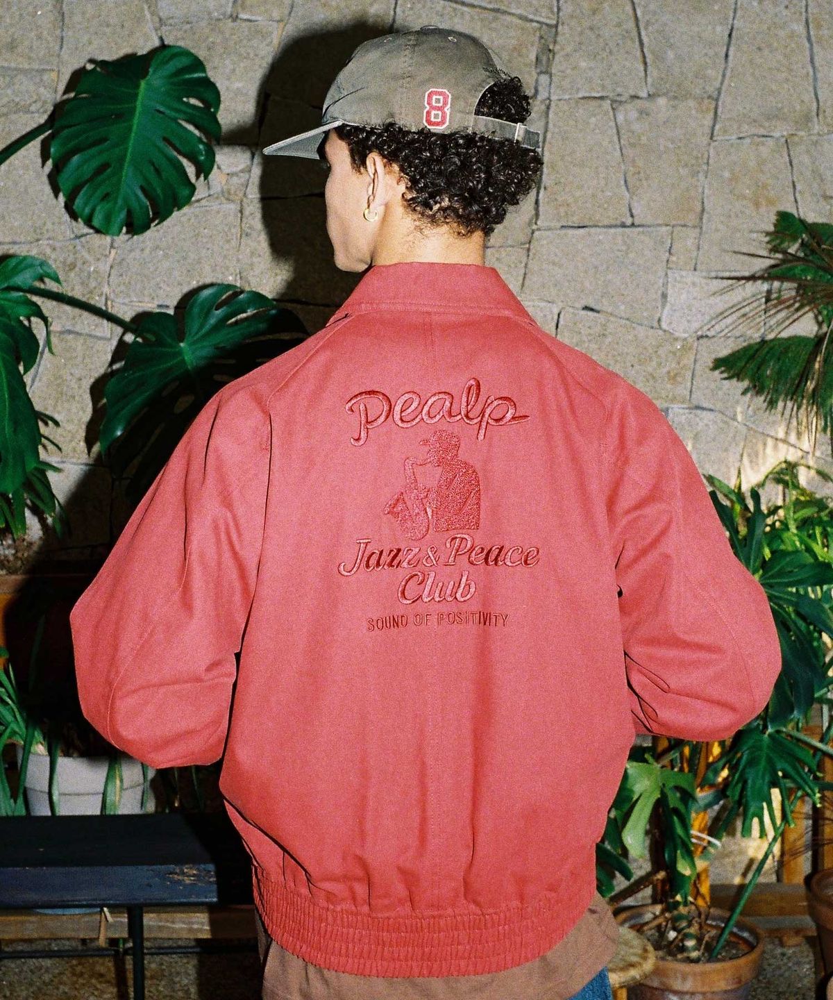 필프(PEALP) After Hours Blouson 37 (DEEP RED)