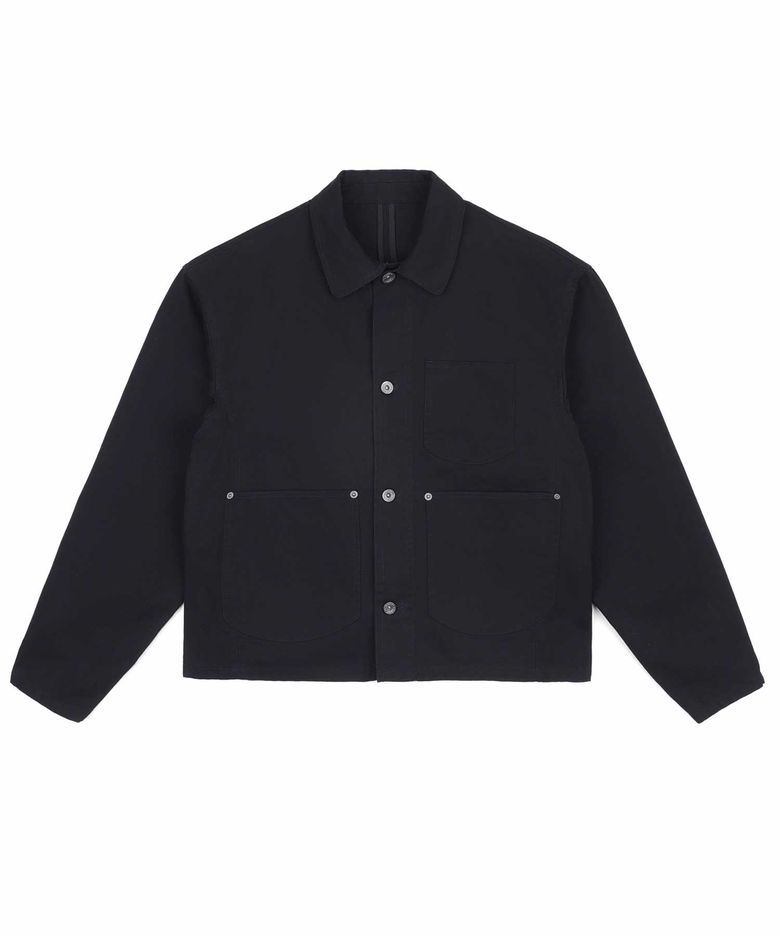 Positive Washed Jacket 36 (BLACK)