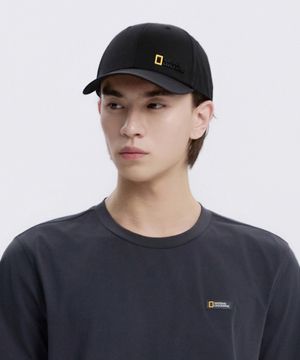 N265AHA530 어반 메탈 로고캡 BLACK