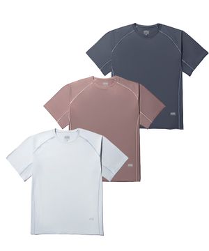 에어쿨링 라인드 숏 슬리브