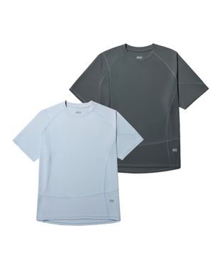 에어쿨링 스티치 숏 슬리브