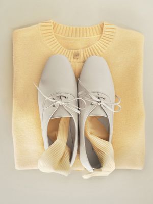 Margot Classic Lace Up Flats_RCC103F_1cm