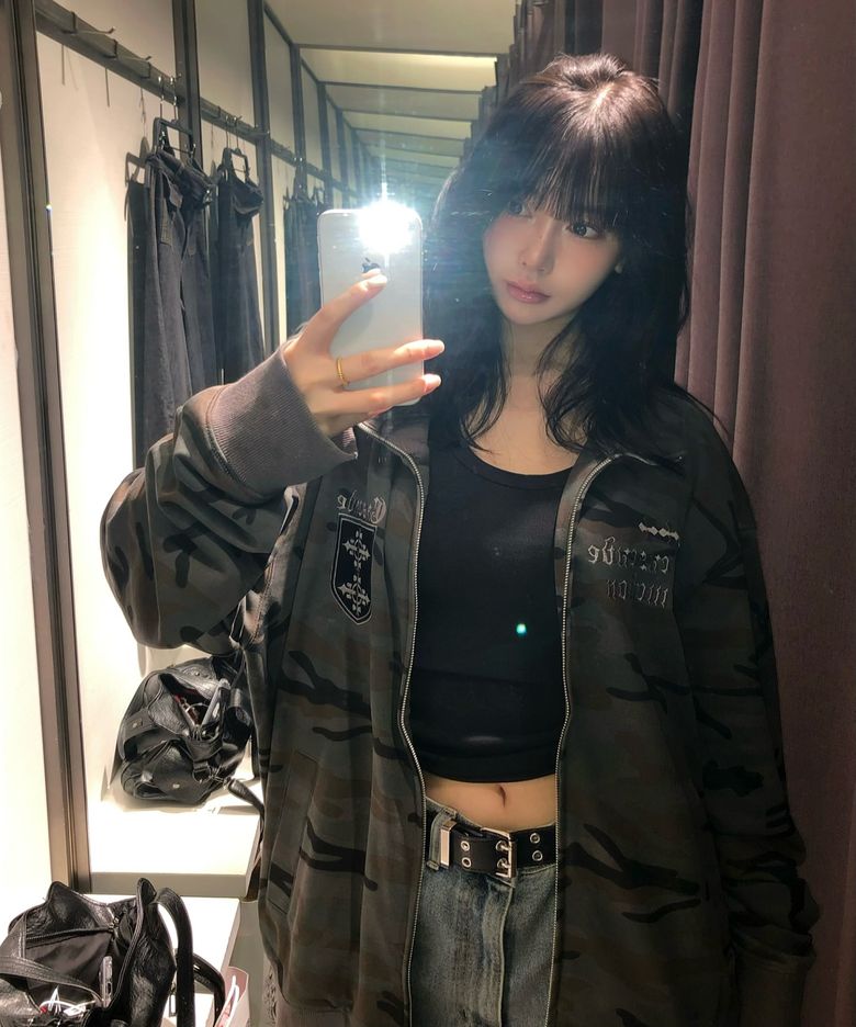 Cross Zip Up Jersey Dark Multi