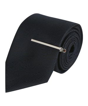 지오메트릭 솔리드 장식 넥타이 (FIATA0116)