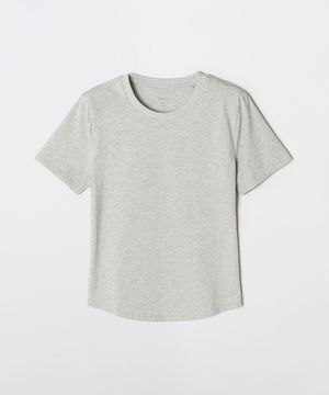 [코튼스판] 세미 크롭 슬림 반팔티_SPRWG25G01