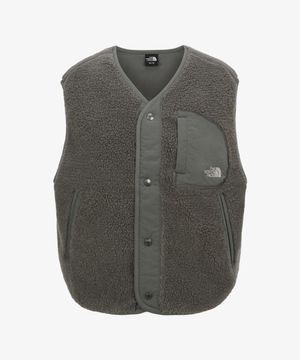 NV4FR57B 테디 플리스 베스트 DARK BEIGE