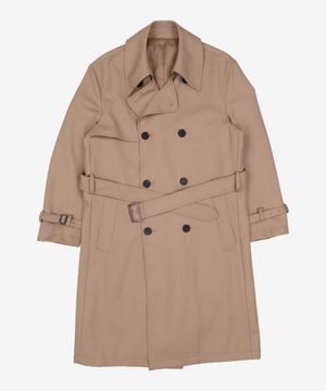 울 블렌드 오버사이즈 트렌치 코트 [베이지] M