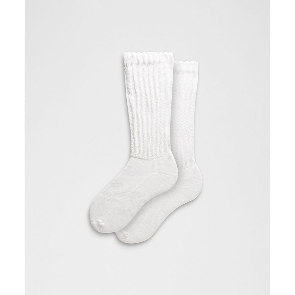 룰루레몬(LULULEMON) 유니섹스 슬라우치 삭스  WHT