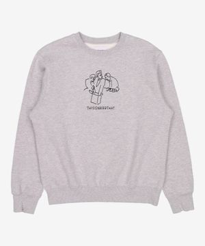 TNT Yu Nagaba Crewneck Heather Grey M