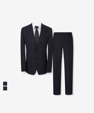마이크로 조직물 싱글 수트 정장 세트 (FIJAD2355_FIPAD2255)