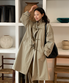 [루피타 PICK] 토글 싱글 트렌치 코트 [BEIGE] / GF1LCT501