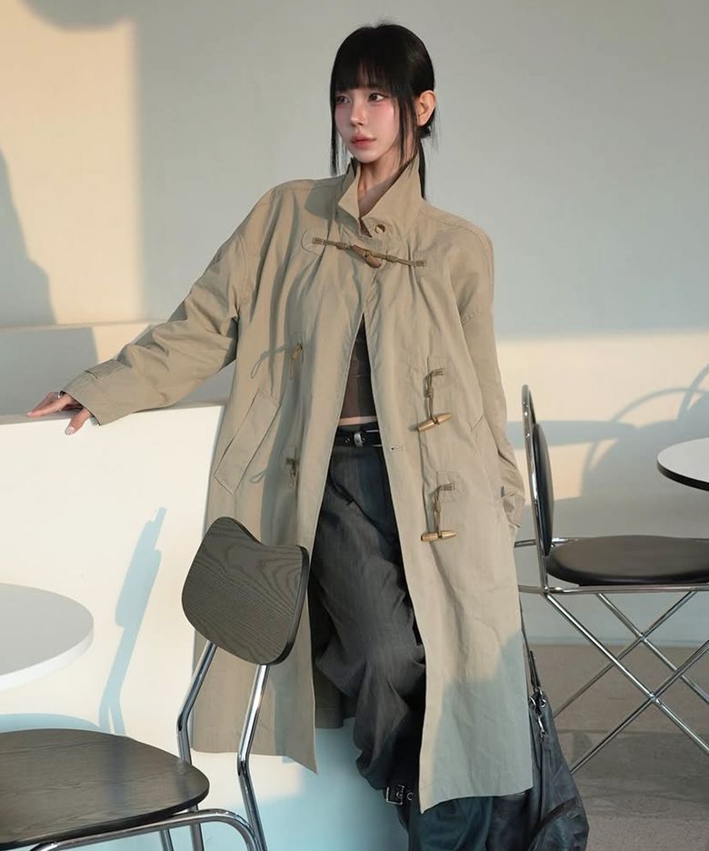 토글 싱글 트렌치 코트 [BEIGE] / GF7LCT501