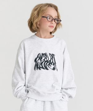 F12 트위스터 필 맨투맨 (라이트그레이)