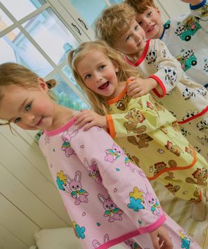 면모달 올오버 헐랭 실내복 (5 color) RO6ACLO16