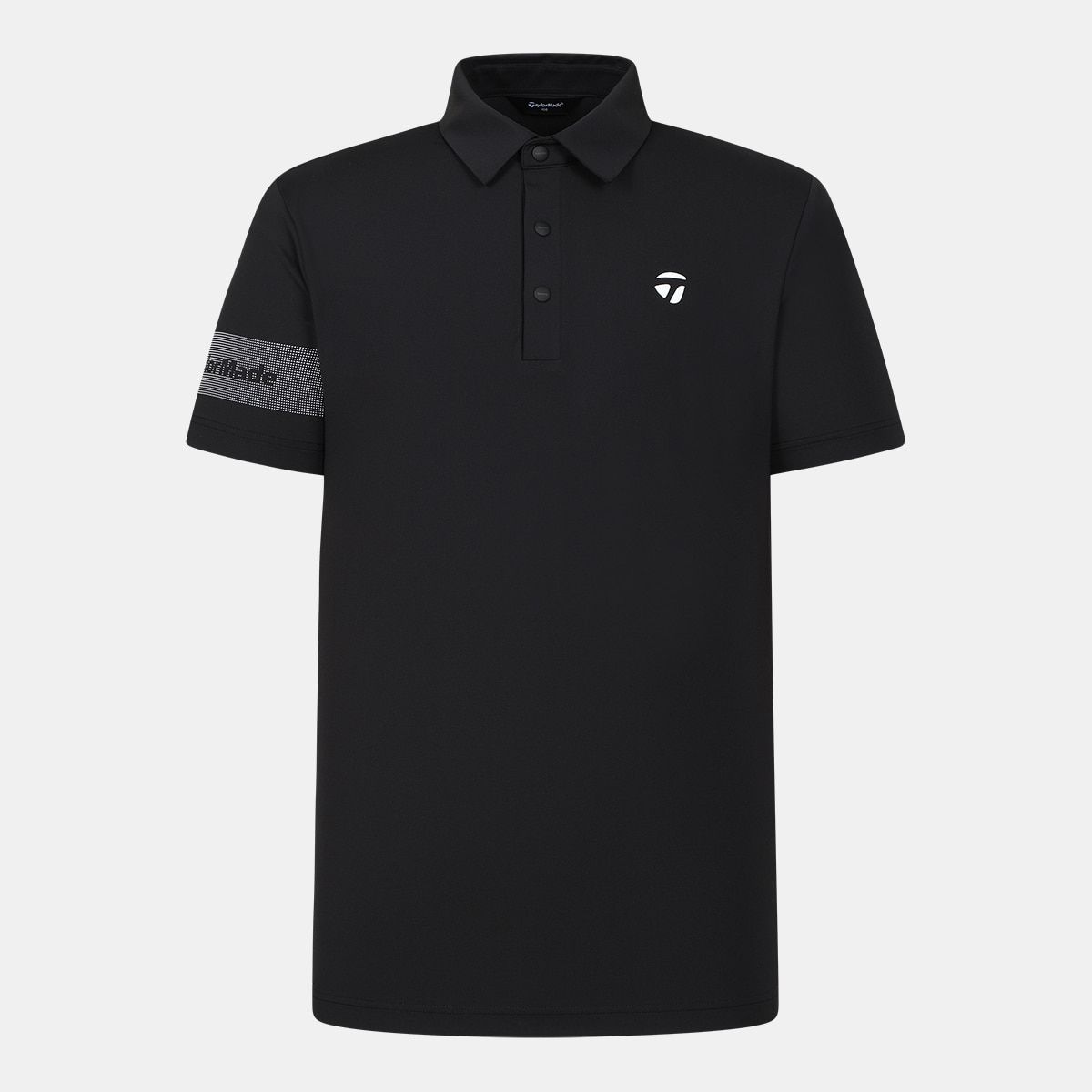테일러메이드 어패럴(TAYLORMADE APPAREL) 26SS 남성 소매 포인트 카라 반팔 티셔츠 T8031T62741-199