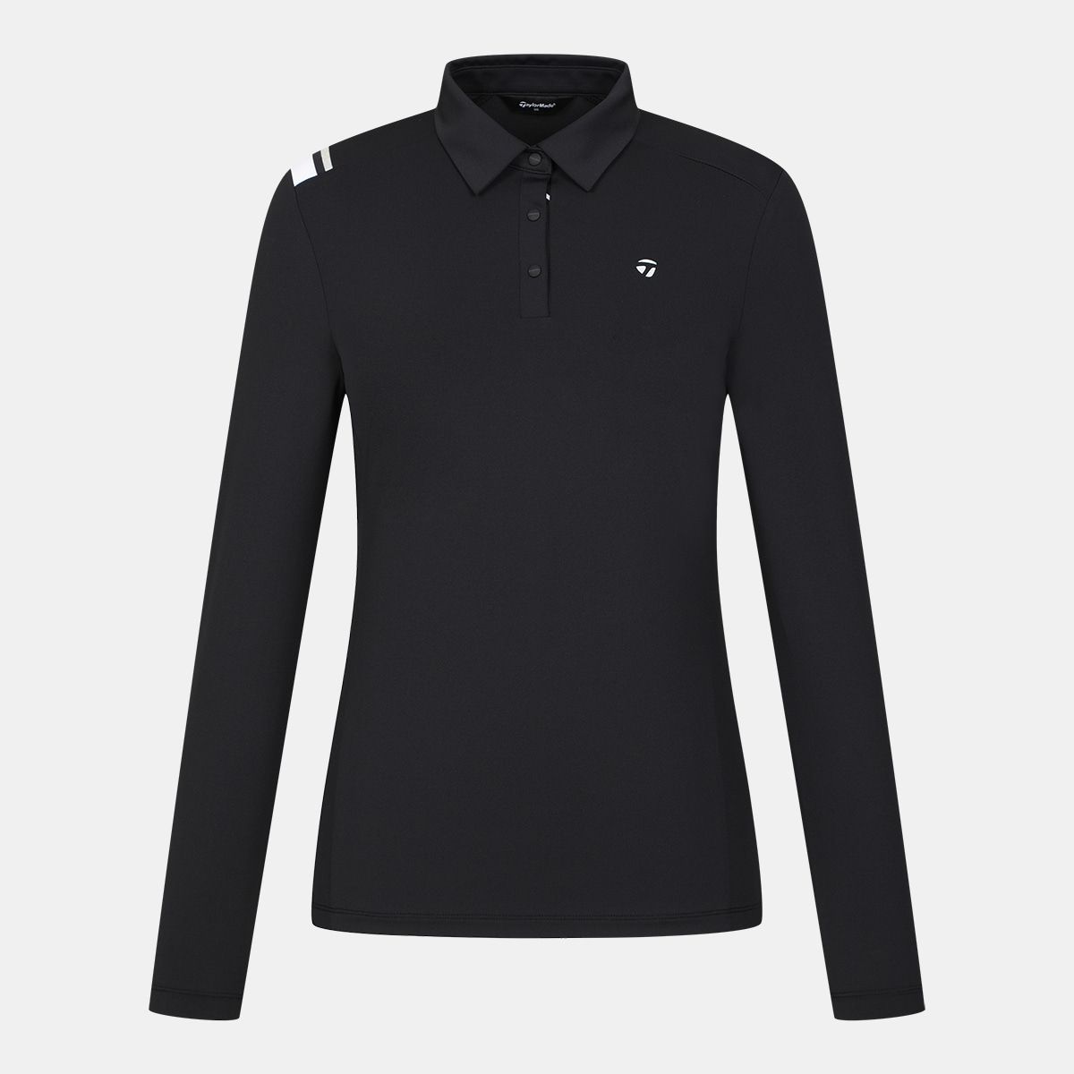 테일러메이드 어패럴(TAYLORMADE APPAREL) 26SS 여성 어깨 포인트 카라 긴팔 티셔츠 TT6-57HG41-199