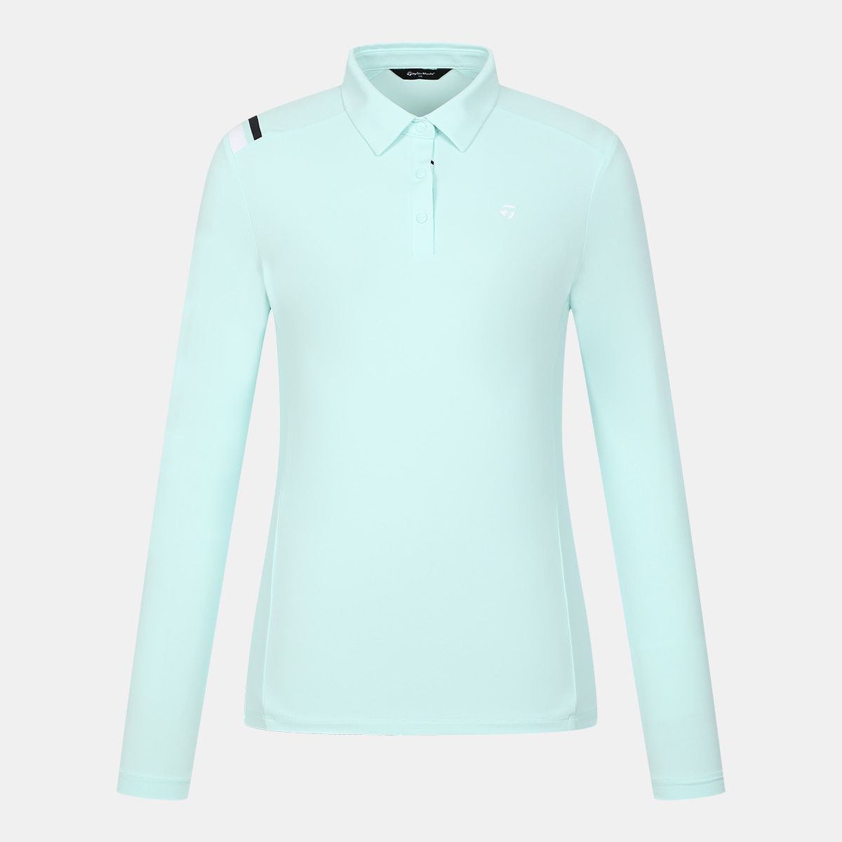 테일러메이드 어패럴(TAYLORMADE APPAREL) 26SS 여성 어깨 포인트 카라 긴팔 티셔츠 TT6-57HG41-830