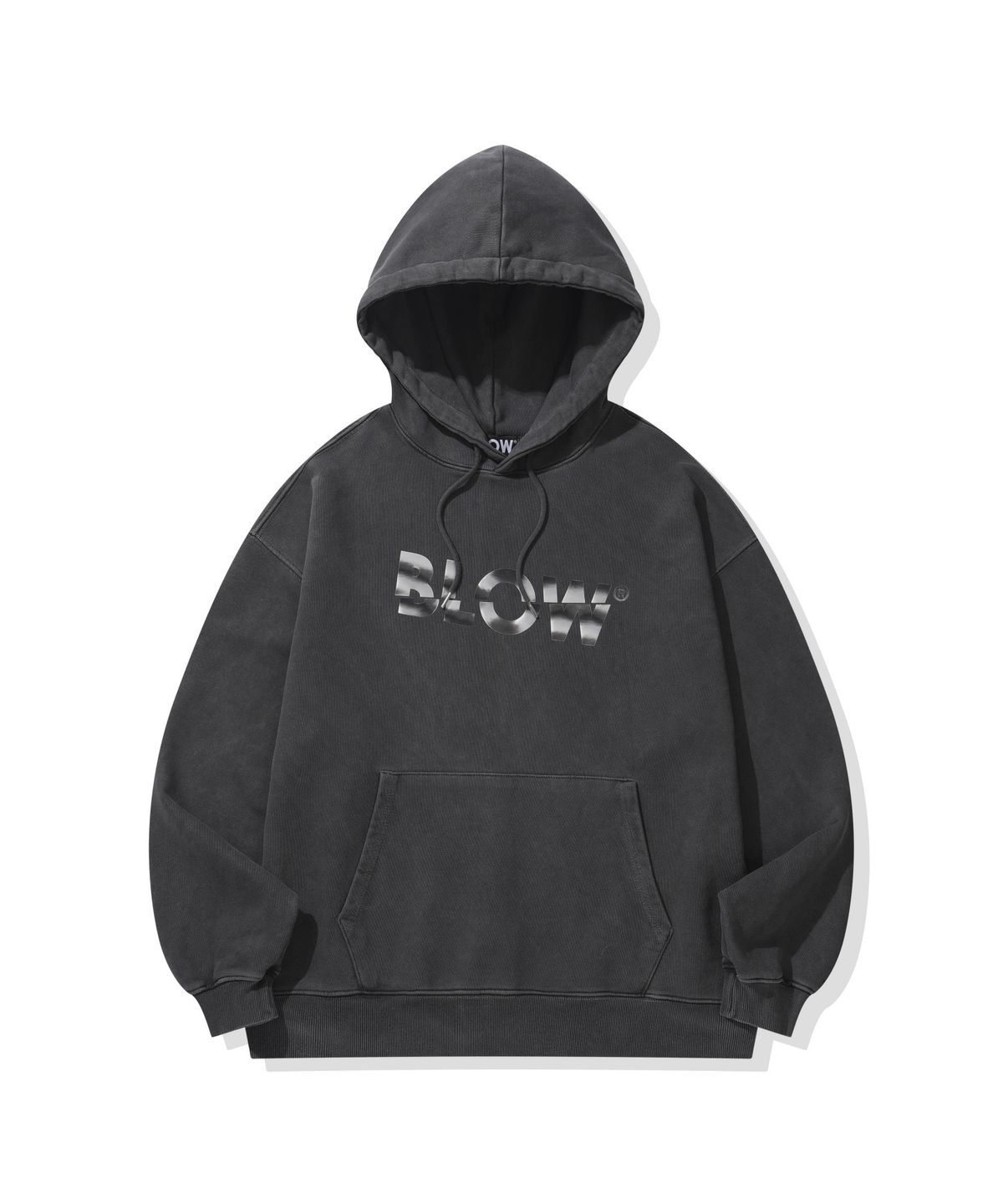블로우(BLOW) PIGMENT LENTICULAR LOGO HOODIE