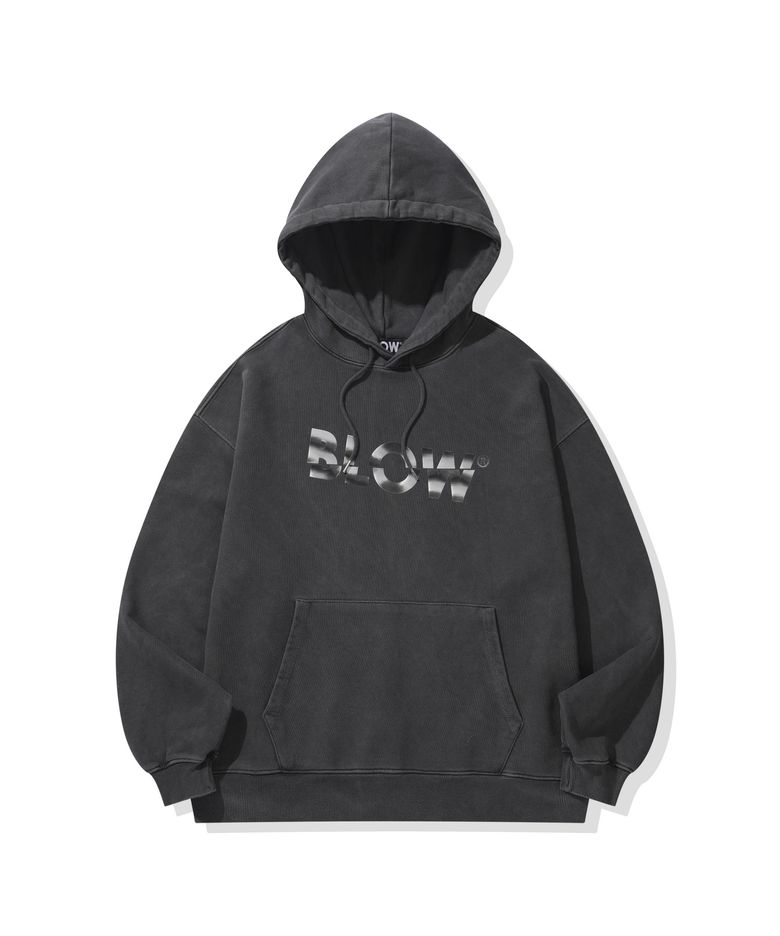 PIGMENT LENTICULAR LOGO HOODIE