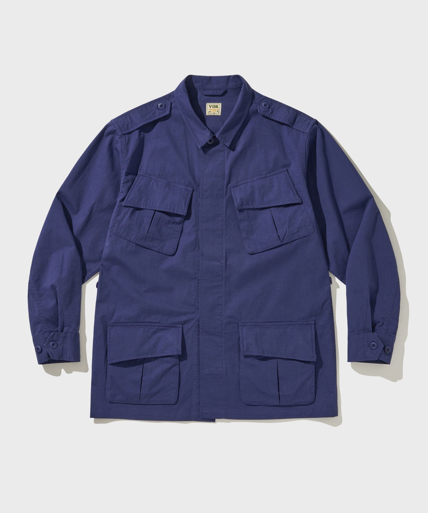 MUSINSA | VDR JUNGLE FATIGUE JACKET [Deep Peacock Blue]
