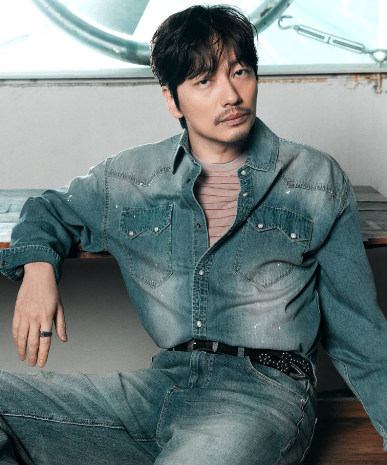 빈티지 웨스턴 투포켓 데님 셔츠 인디고