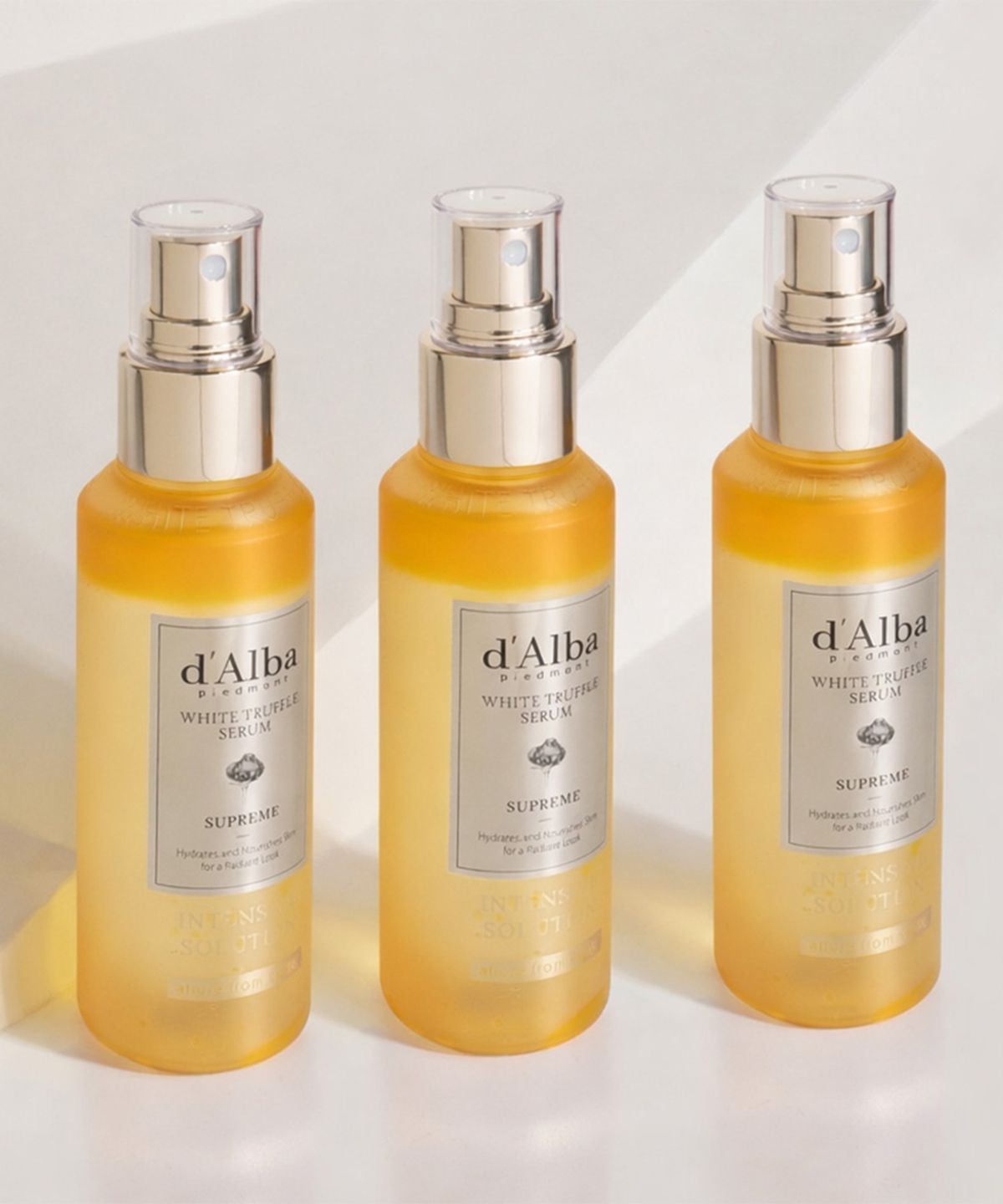 달바(D'ALBA) 화이트 트러플 수프림 인텐시브 세럼 100ml+100ml+100ml
