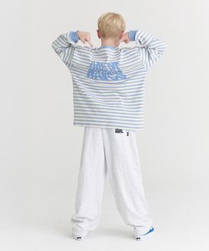 F6  피그 웨이브 ST 긴팔 셋업 (블루)