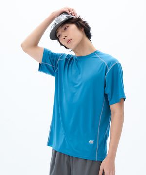 매든X굿펠로우 에어쿨링 숏 슬리브 블루