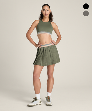 스필트 플리츠 스커트 W (2color)