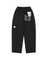 PATCH ARTWORK SWEAT PANTS (BLACK)