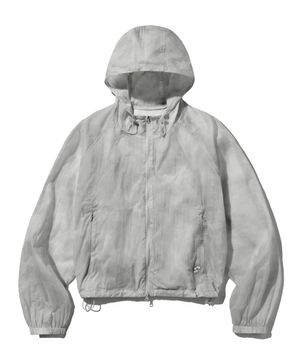 (W) 워터컬러 시어 윈드브레이커-그레이