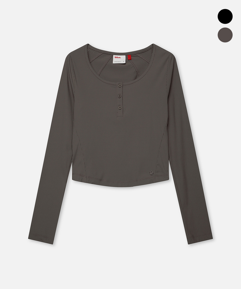 코트사이드 스쿱넥 탑 W (2color)