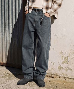 그레이시 블루 데님팬츠 블루 HSLP6927