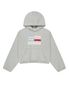 PATCHWORK SIX HEART SWEAT HOODIE (MELANGE GREY)