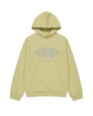MUSEUM ARCH LOGO SWEAT HOODIE (LEMON)