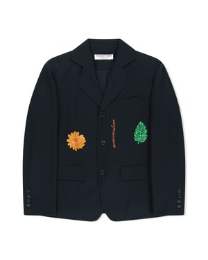 ARCHIVE SYMBOL EMBROIDERED BLAZER (DEEP NAVY)