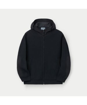 하이브리드 집업 후드 가디건 SAWAS26001BKX