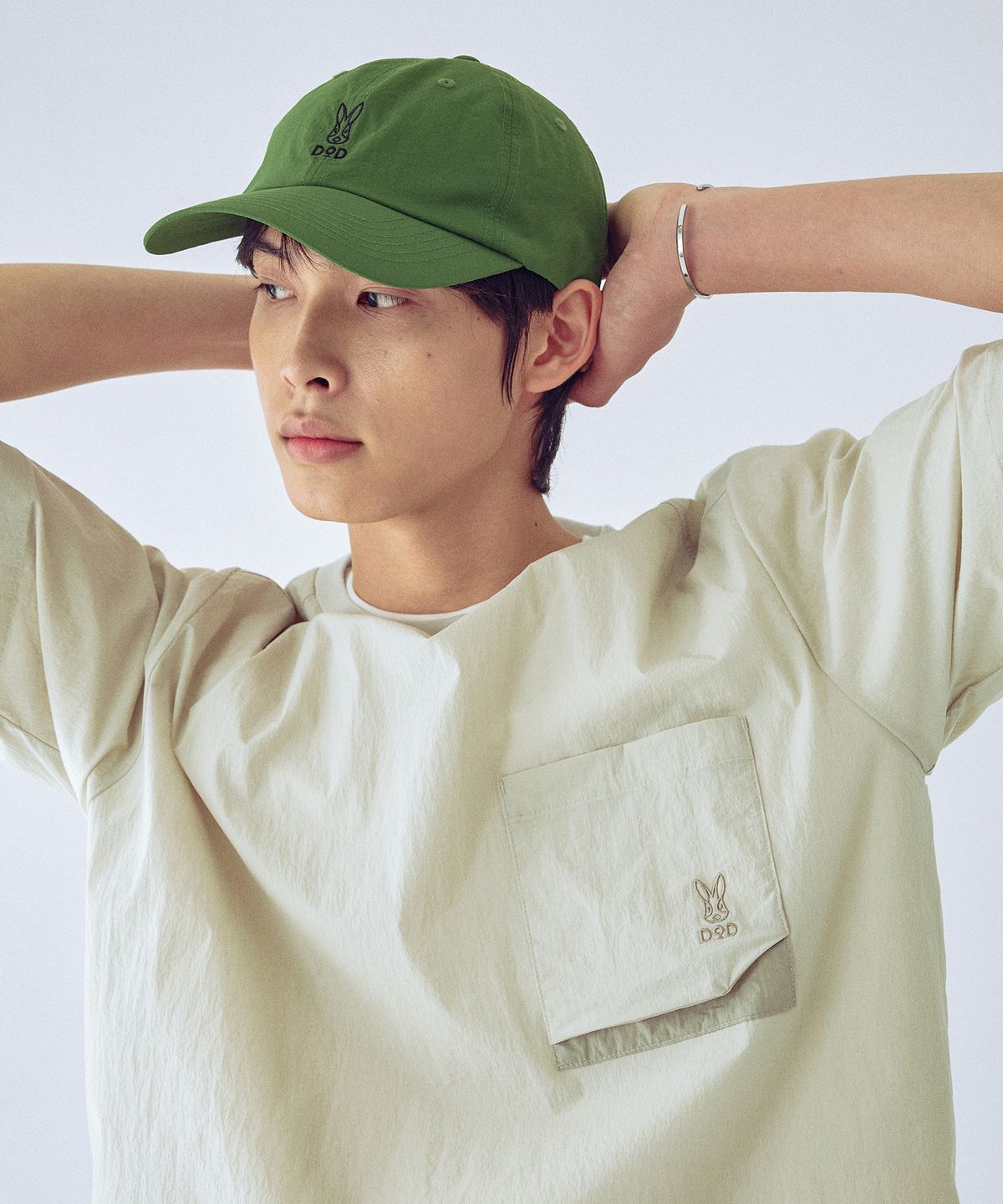디오디(DOD) 마이로 우븐 볼캡(GREEN)