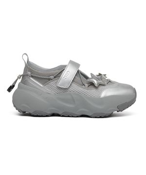 [× ILLIT] BRYN VELCRO SNEAKERS V2 - SILVER