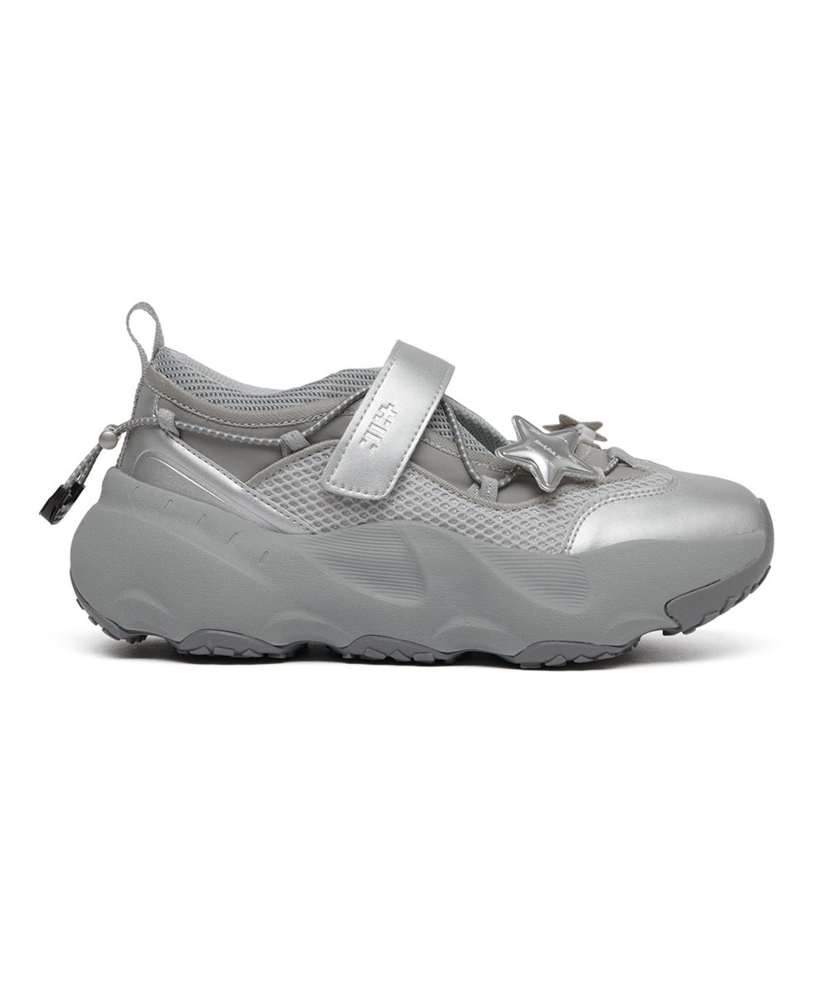 락피쉬웨더웨어(ROCKFISH WEATHERWEAR) [× ILLIT] BRYN VELCRO SNEAKERS V2 - SILVER