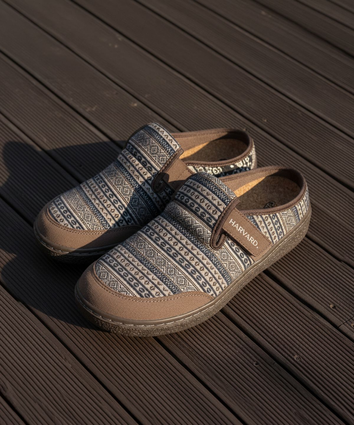 하버드 슈즈(HARVARD SHOES) 네옴 자카드 뮬 클래식 블로퍼