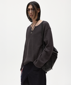 세버린 코튼 풀오버 니트 (2 COLOR)