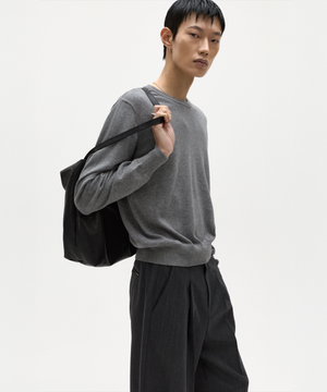 리노 실크 블렌드 풀오버 니트 (2 COLOR)