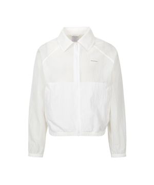 여성 프레시벤트 카라형 크롭 바람막이 (N/WHITE)