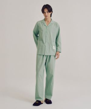 남성 H016 콸레 긴소매 파자마 세트