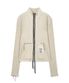 HANDCRAFT SLIM FIT CARDIGAN IN LIGHT BEIGE