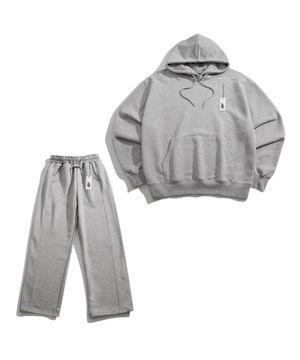 컴포트 미드웨이트 스웻 후드티 셋업 HAR1060 스탠다드멜란지