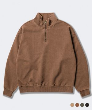 리브 피그먼트 맨투맨 JUMT4745 카멜브라운